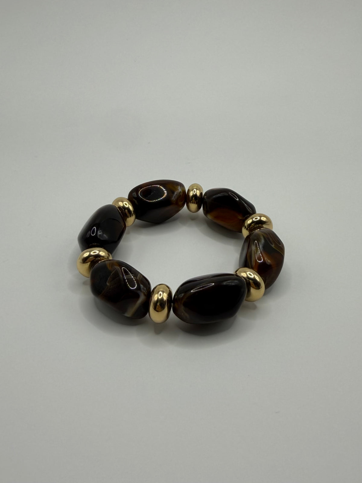 PULSERA CAFE RESINA