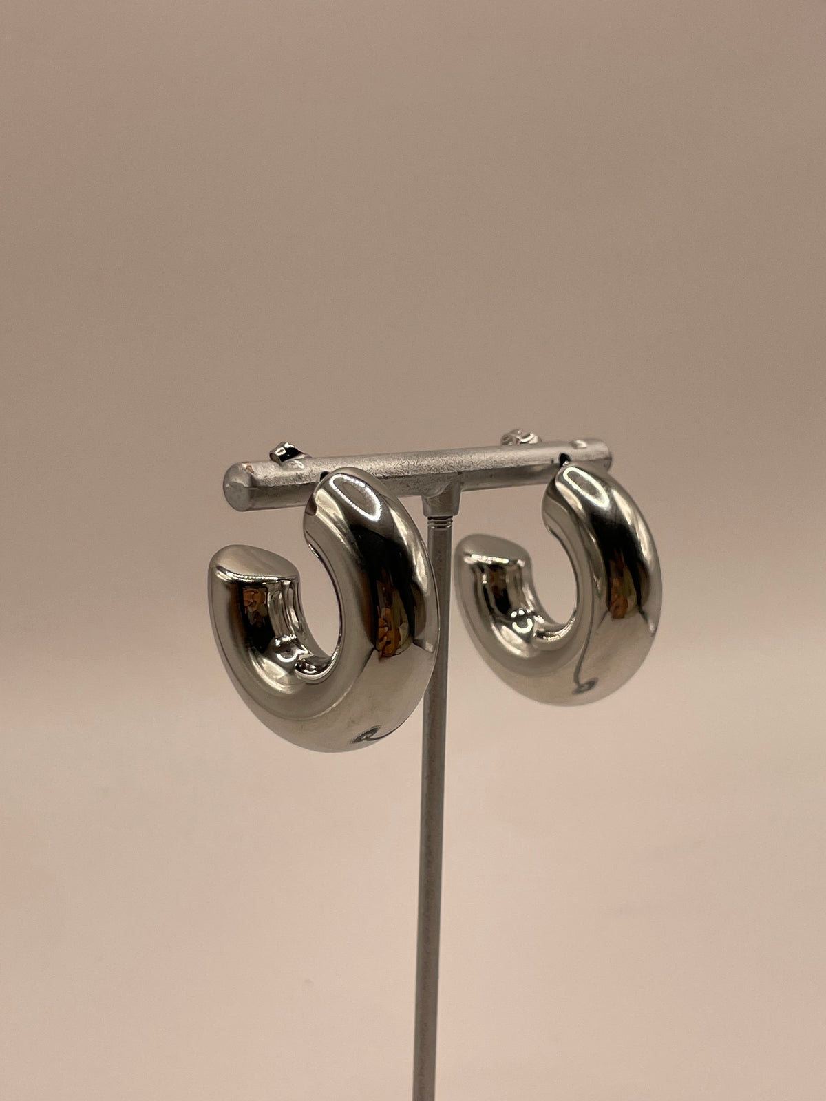 ARETES PLATA LISOS