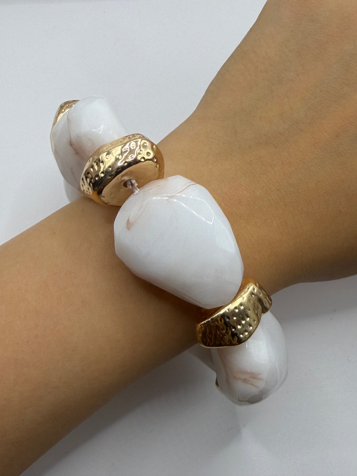 PULSERA RESIANA BLANCA