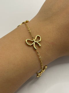 PULSERA MOÑOS DORADA