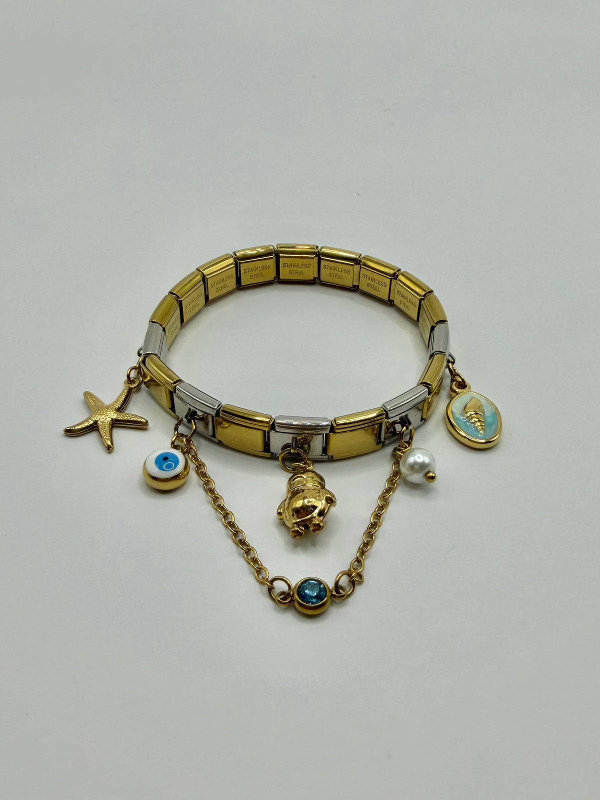 PULSERA ITALIANA OJO
