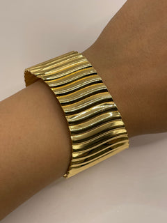 PULSERA ONDA GRUESA