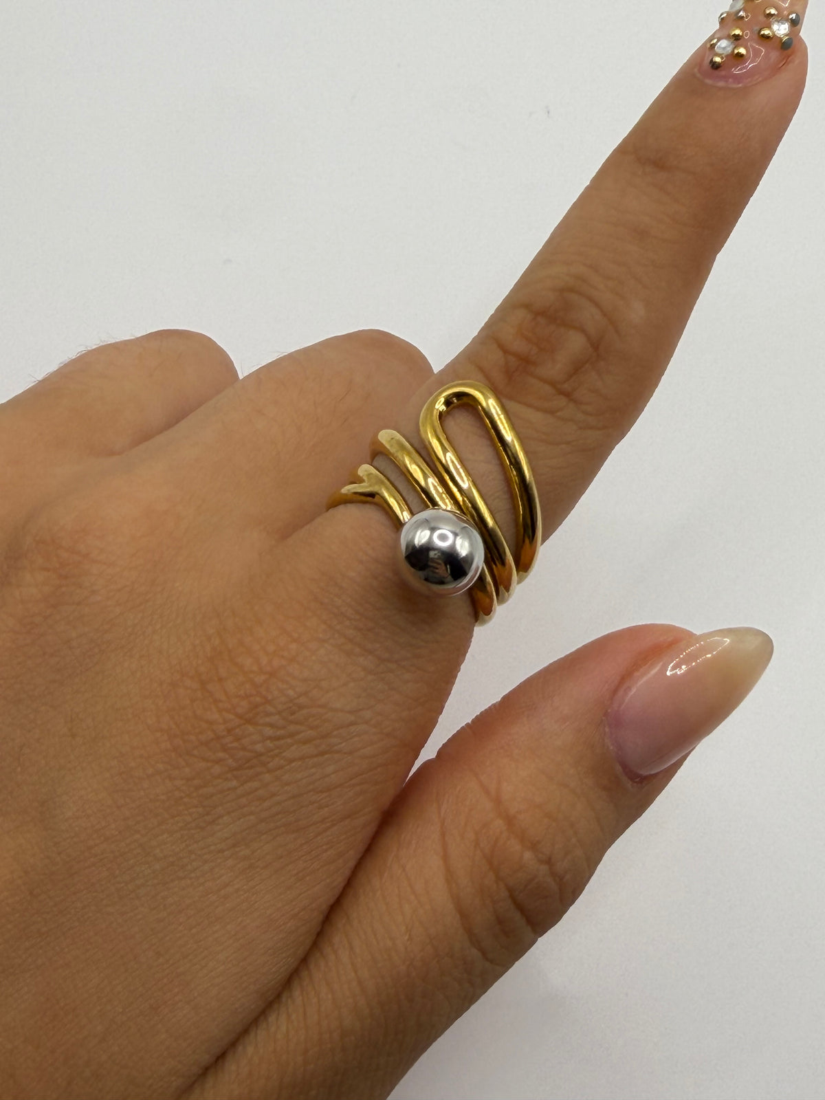 ANILLO PERLA PLATA