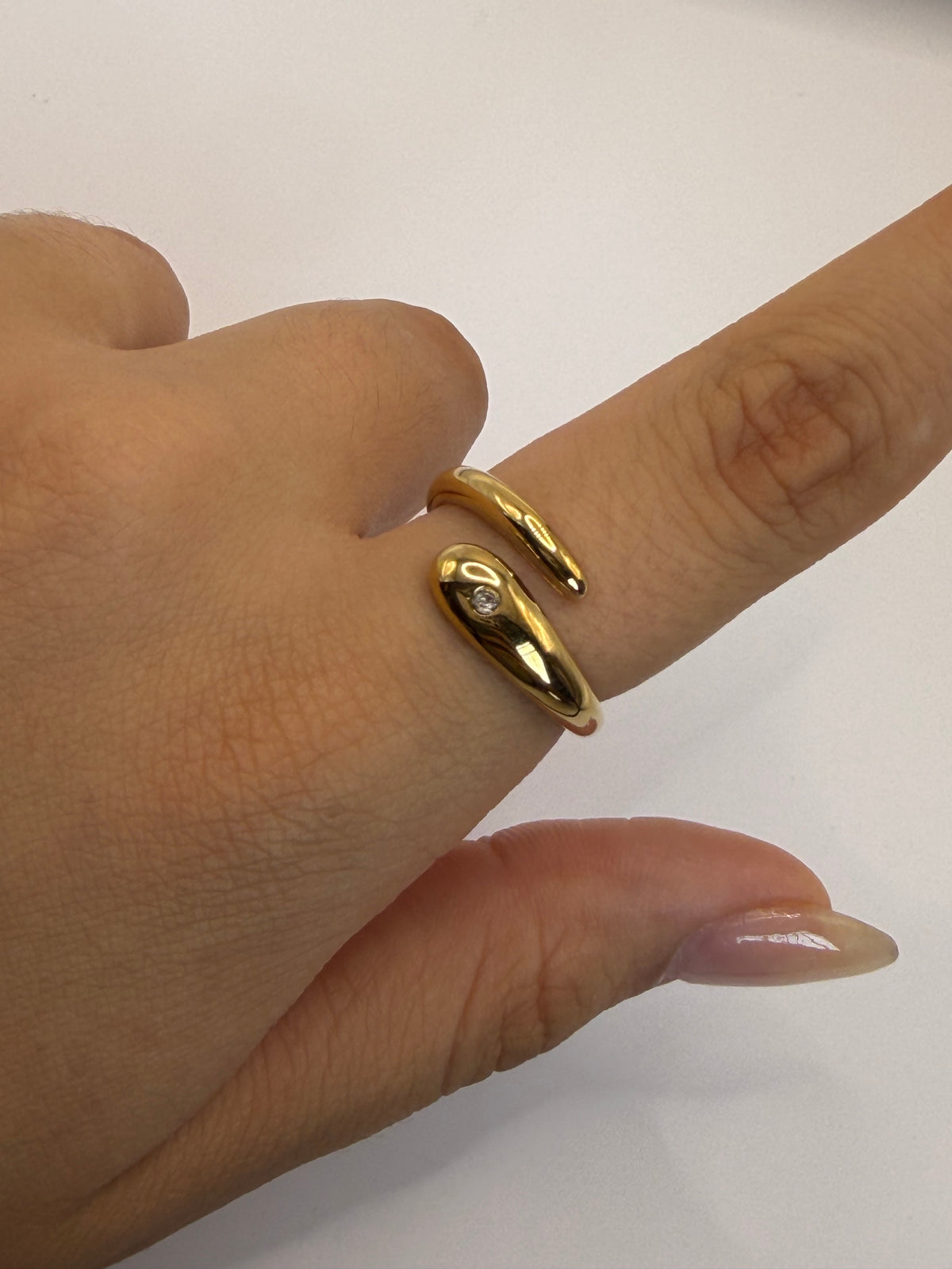ANILLO LUMBRIS DORADA