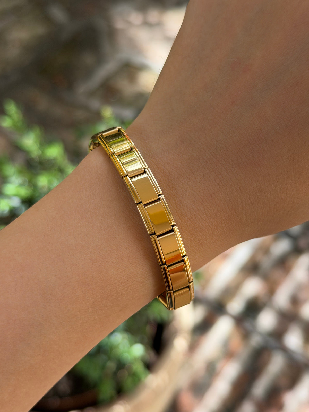 PULSERA ITALIANA DORADA