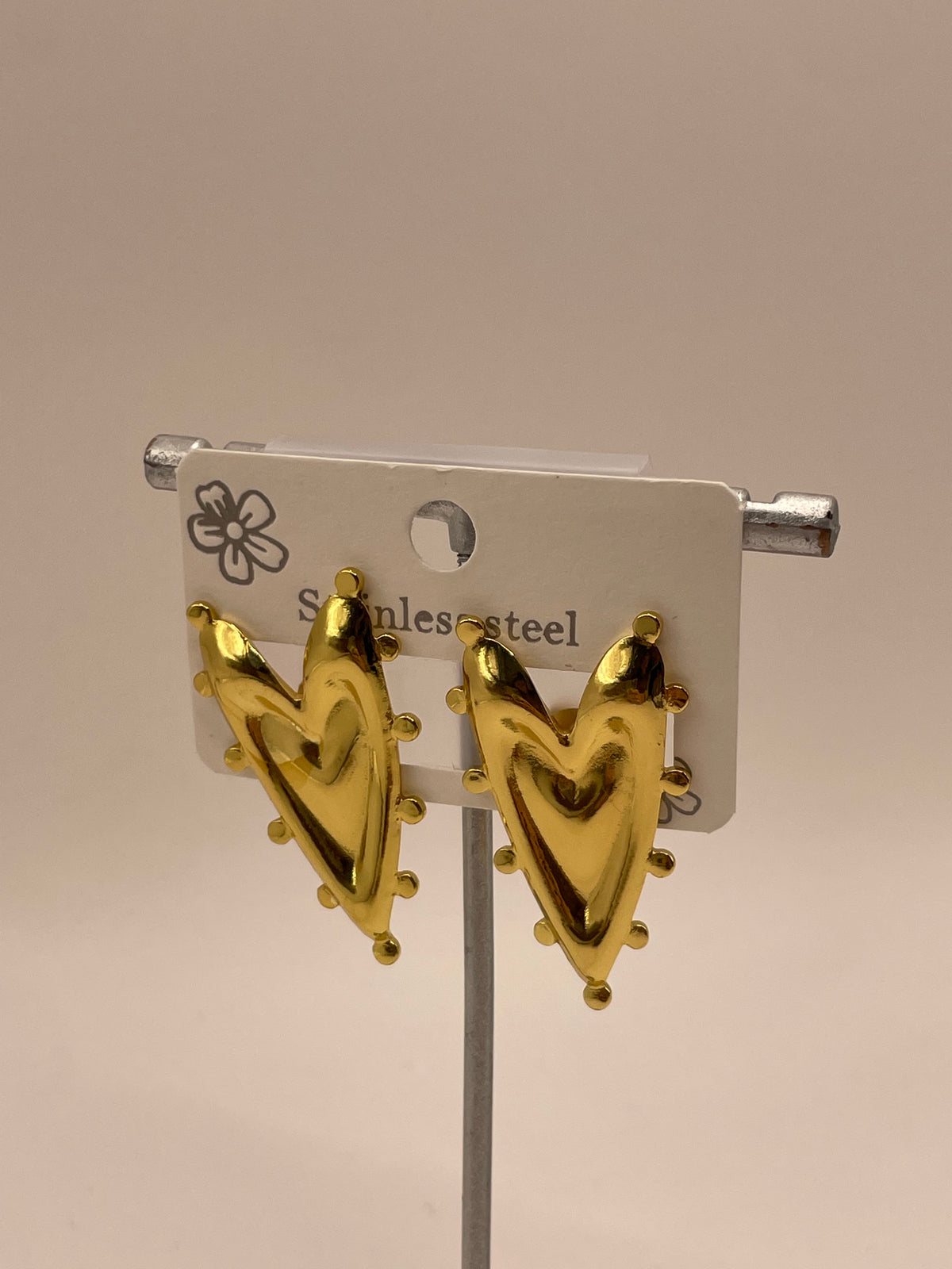 ARETES CORAZON LARGOS