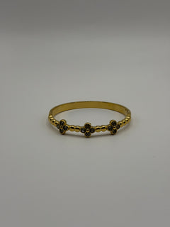 PULSERA TREBOL ZIRCONIAS
