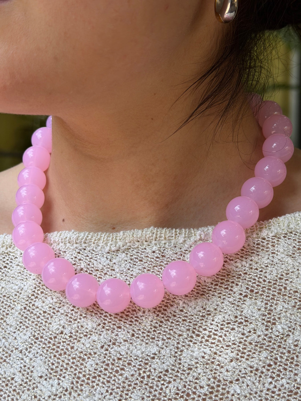 COLLAR CUENCAS ROSA