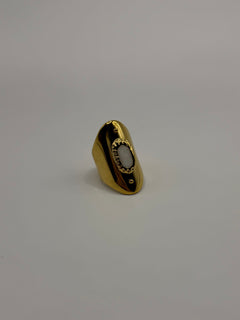 ANILLO CUARZO BLANCO