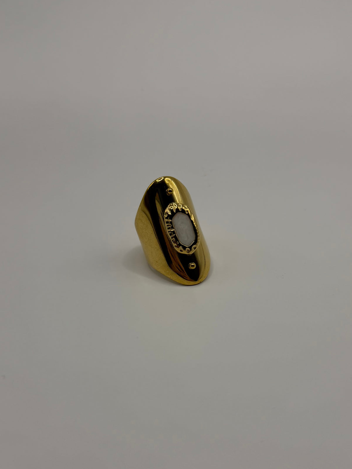ANILLO CUARZO BLANCO