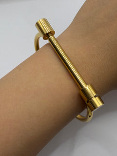 PULSERA DORADA TORNILLO