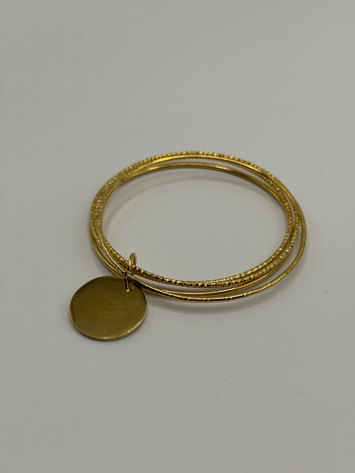 PULSERA MONEDA DORADA
