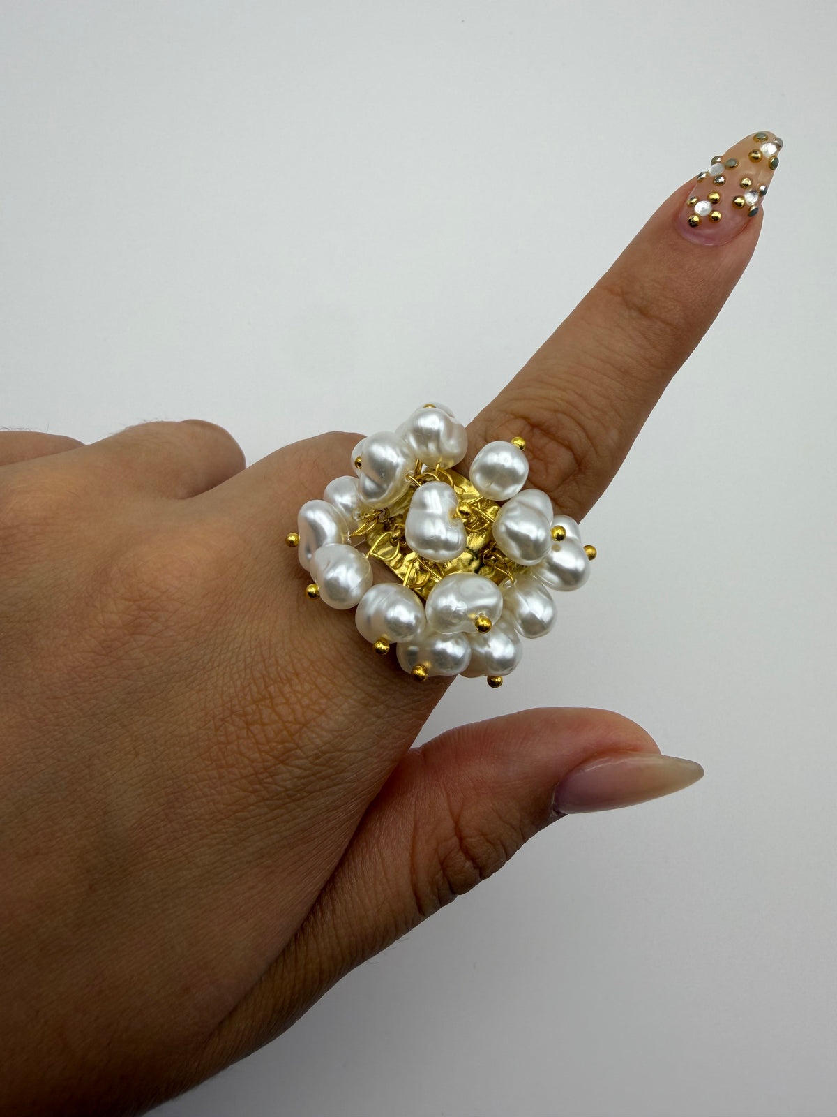 ANILLO TATA PERLAS