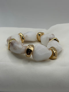 PULSERA RESIANA BLANCA
