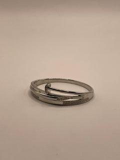 PULSERA CLAVO DOBLE PLATA GLOW
