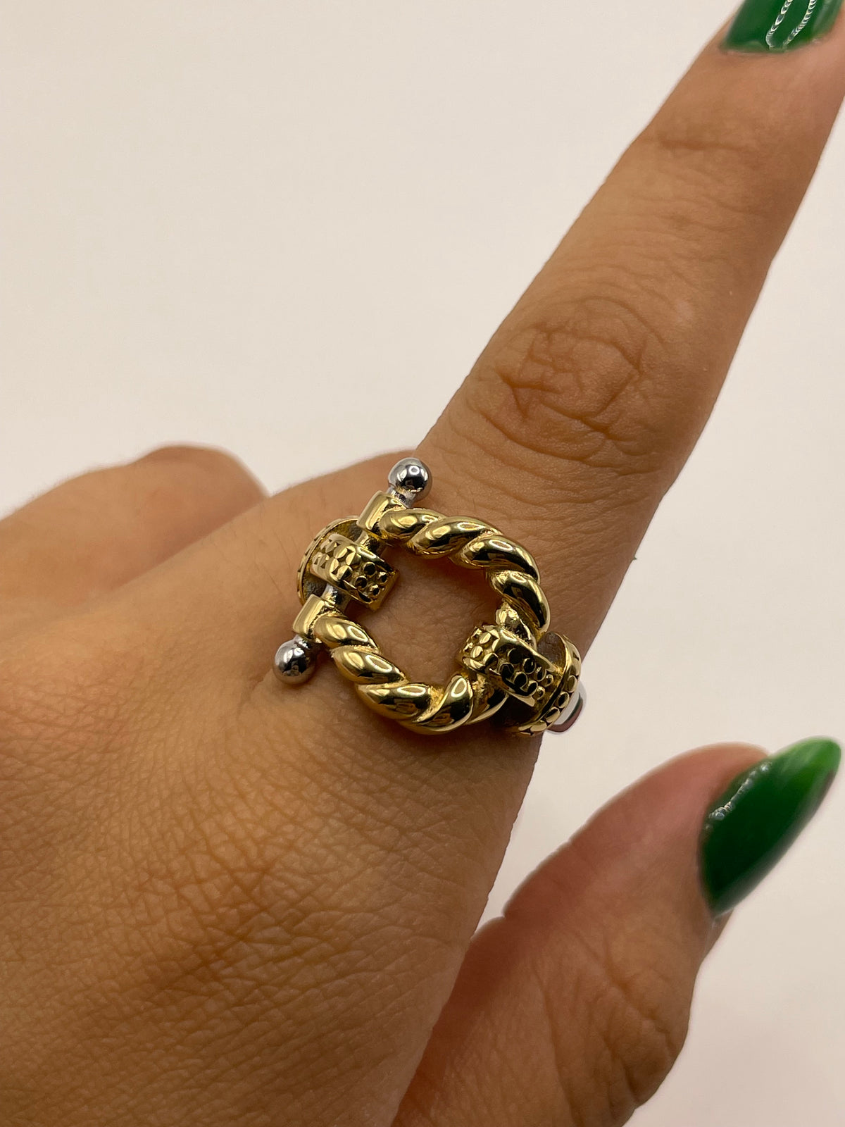 ANILLO CINTURON TALLA 8