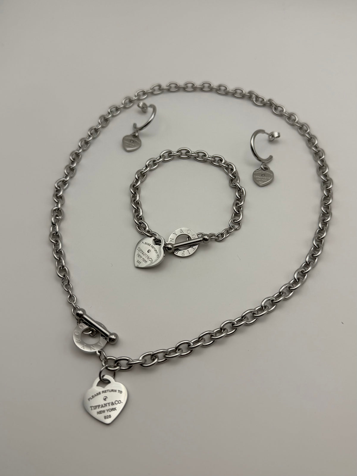 CONJUNTO ANCLAS TIFFANY