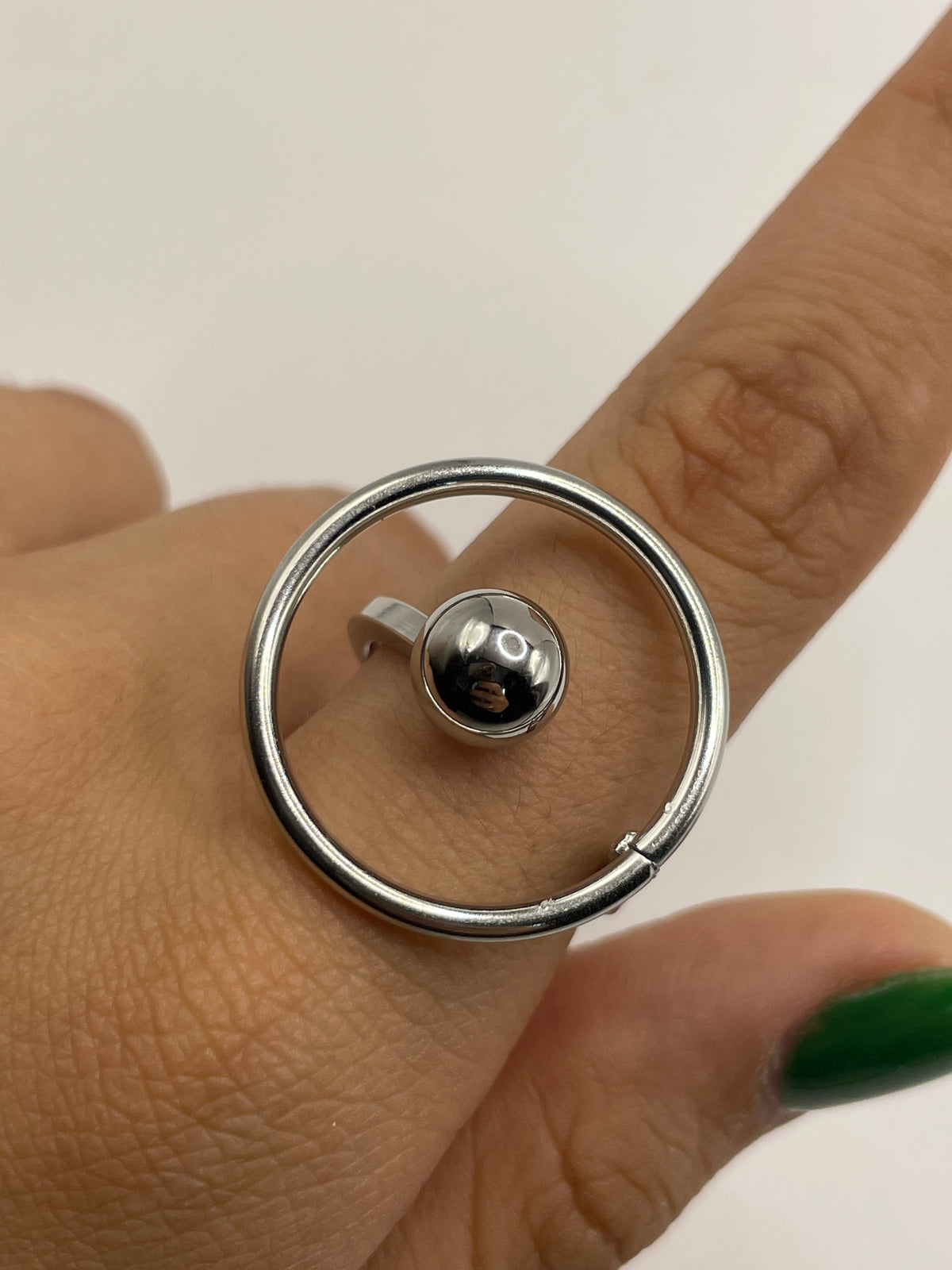 ANILLO CIRCULAR PERLA
