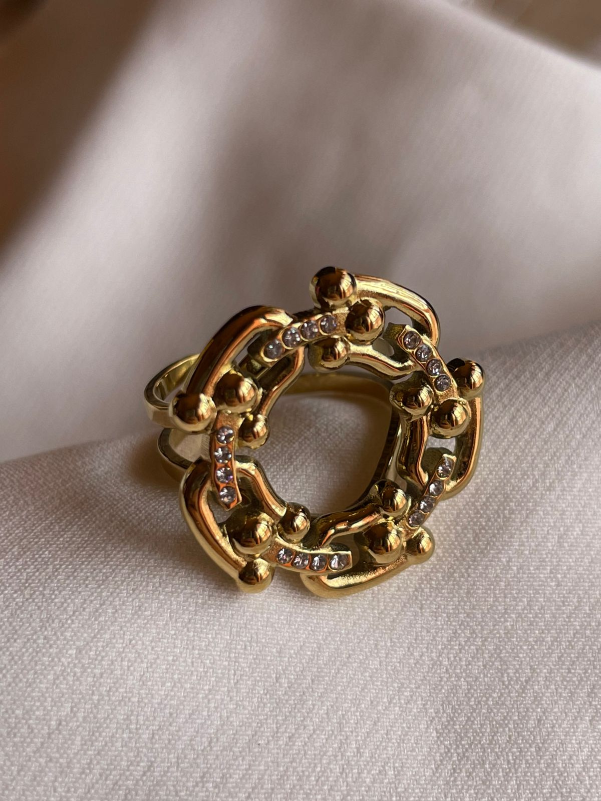 ANILLO CIRCULO CADENA AJUSTABLE