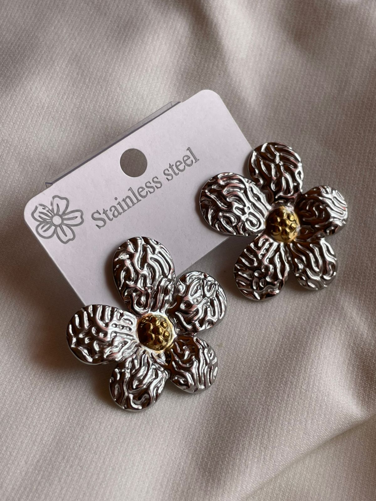 ARETES FLOR COMBINADOS