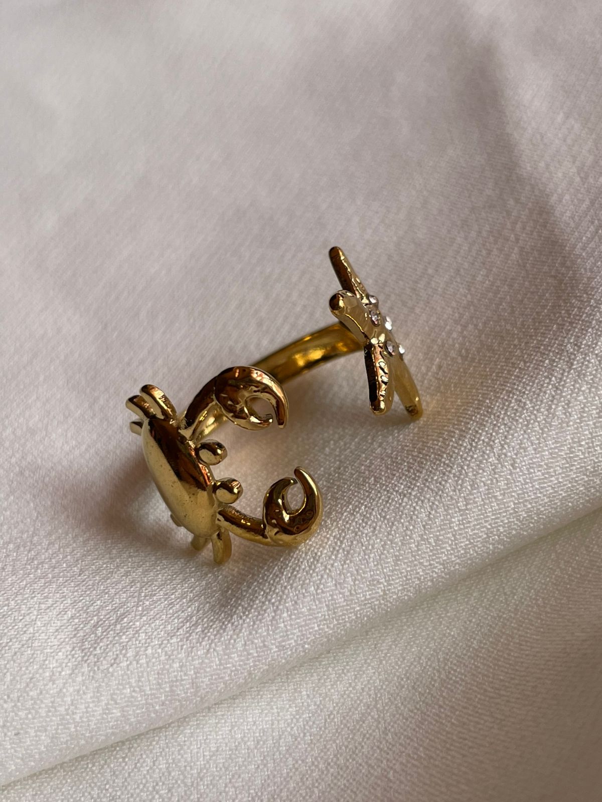 ANILLO CANGREJO ESTRELLA