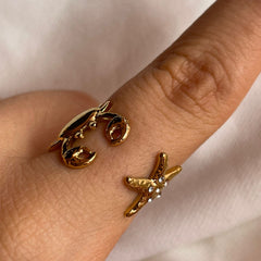 ANILLO CANGREJO ESTRELLA