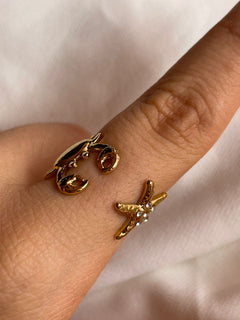 ANILLO CANGREJO ESTRELLA