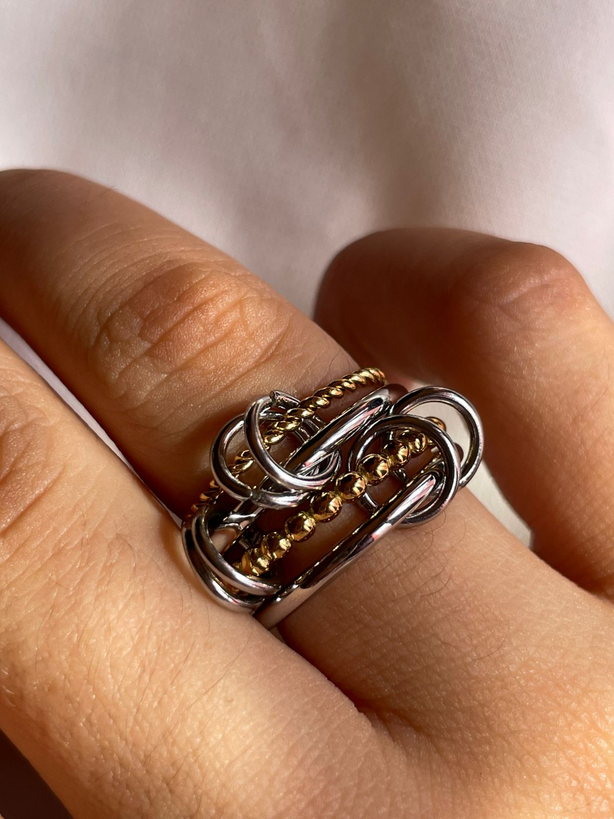ANILLO TRIPLE TALLA 7