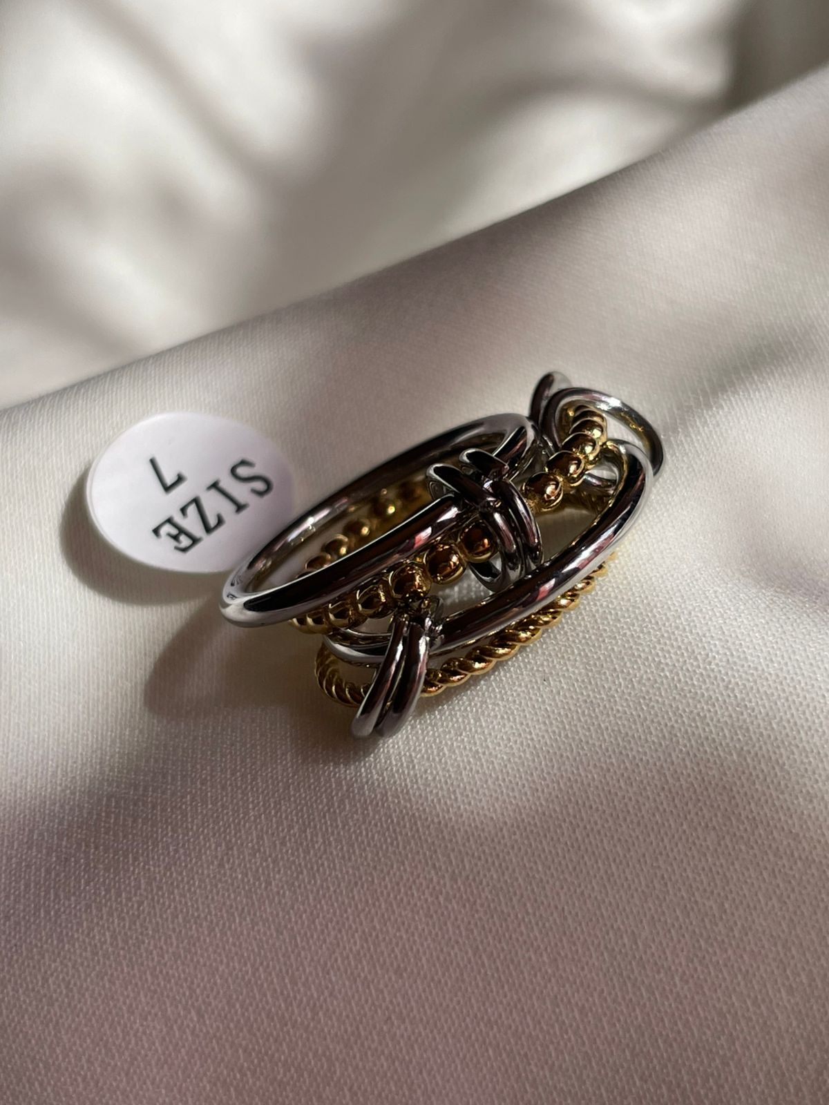 ANILLO TRIPLE TALLA 7