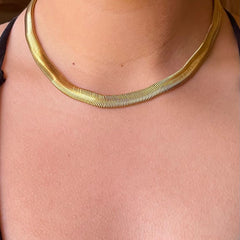 COLLAR SERPIENTE DORADO