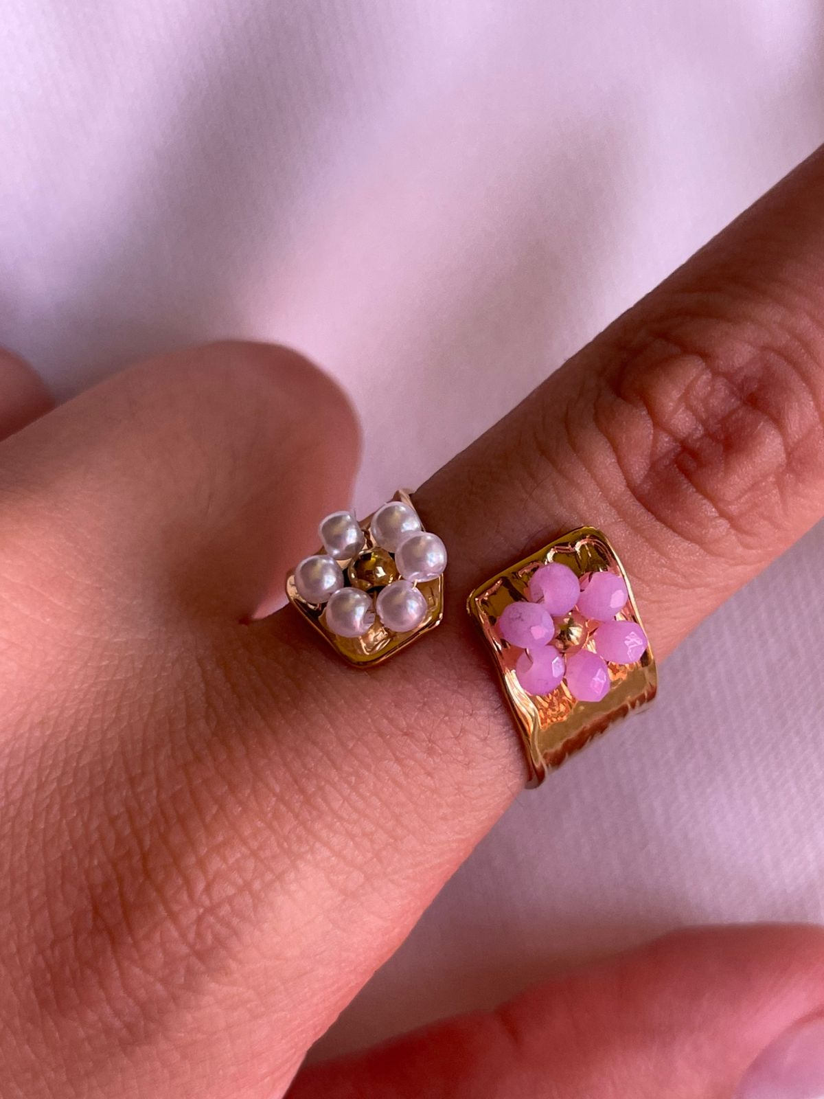 ANILLO FLOR DOBLE