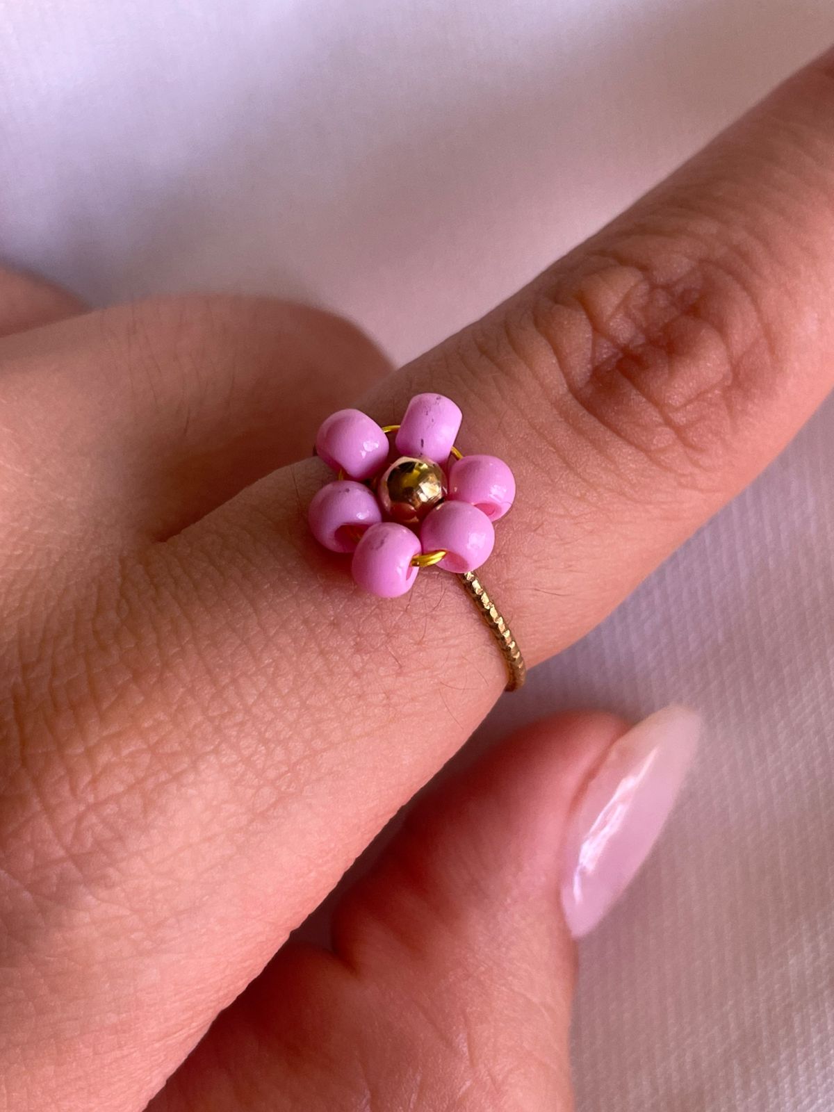 ANILLO FLOR ROSA