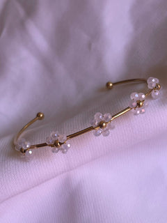 PULSERA FLORES BLANCAS