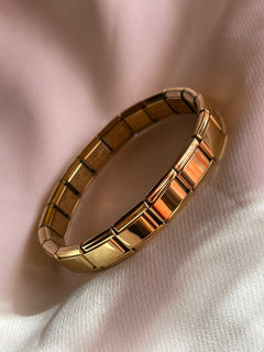 PULSERA ITALIANA DORADA