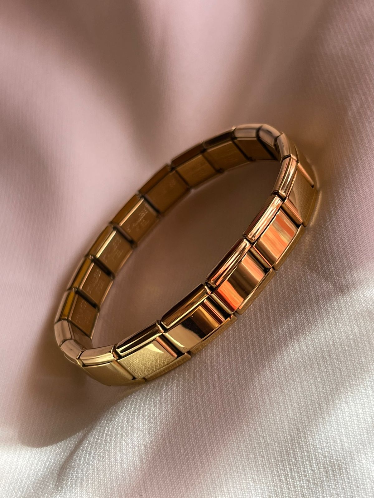 PULSERA ITALIANA DORADA