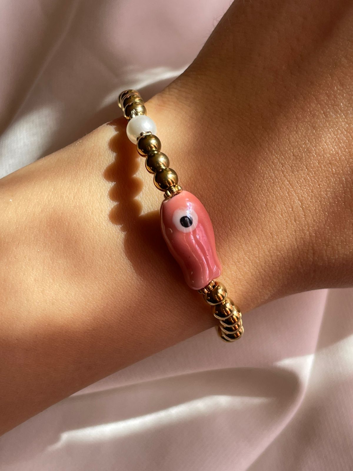 PULSERA PESCADO ROSA