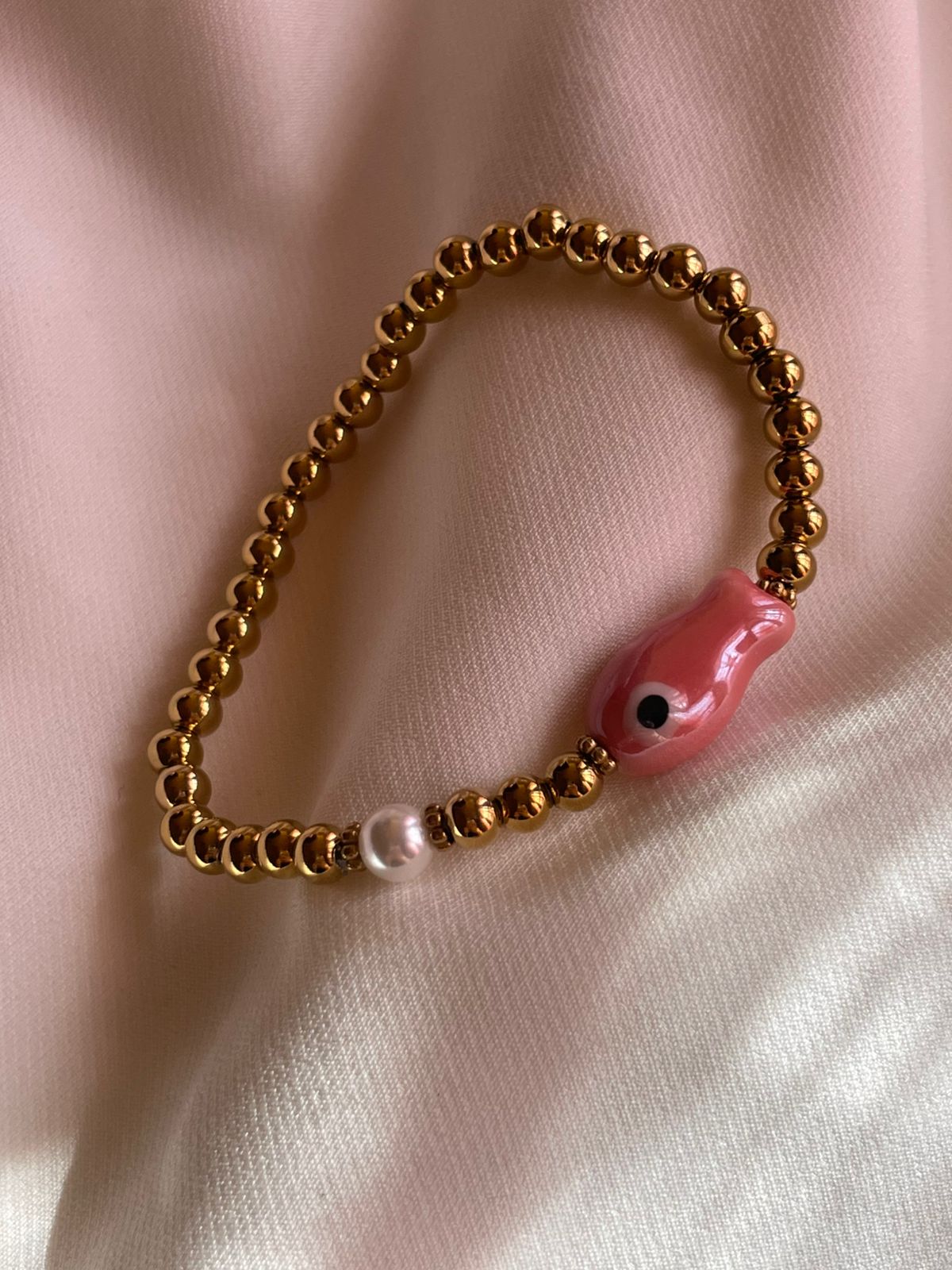 PULSERA PESCADO ROSA