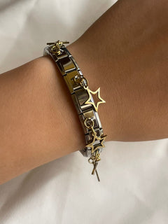 PULSERA ITALIANA ESTRELLAS