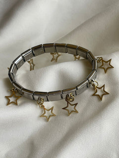 PULSERA ITALIANA ESTRELLAS