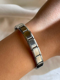 PULSERA ITALIANA PLATA