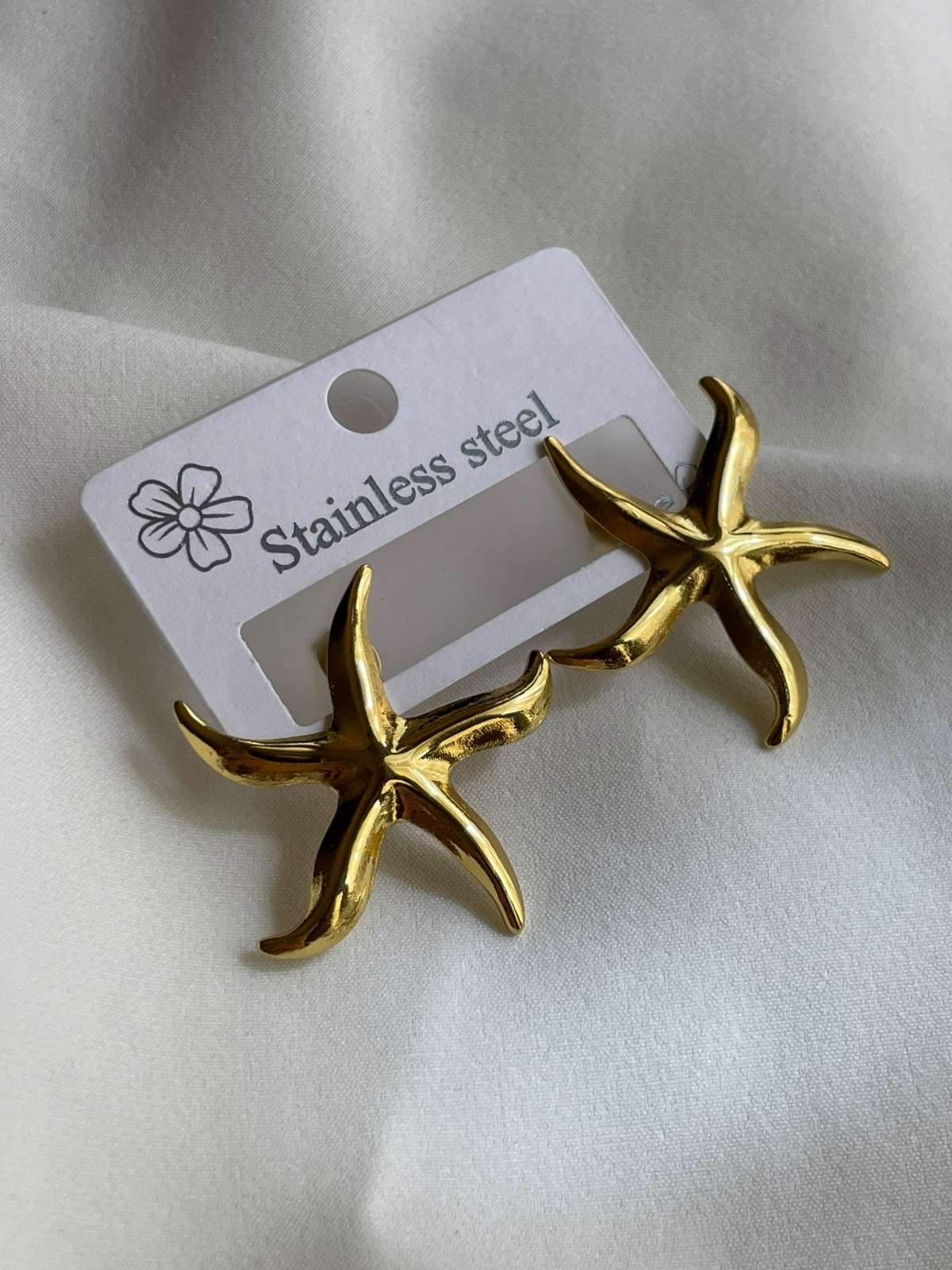 ARETES ESTRELLA MAR LISOS