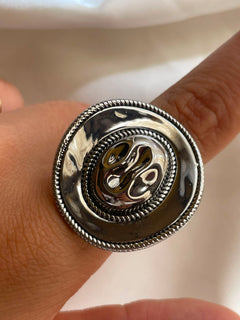 ANILLO SOMBRERO PLATA