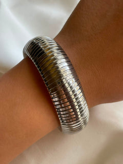PULSERA AMANDA PLATA 20MM