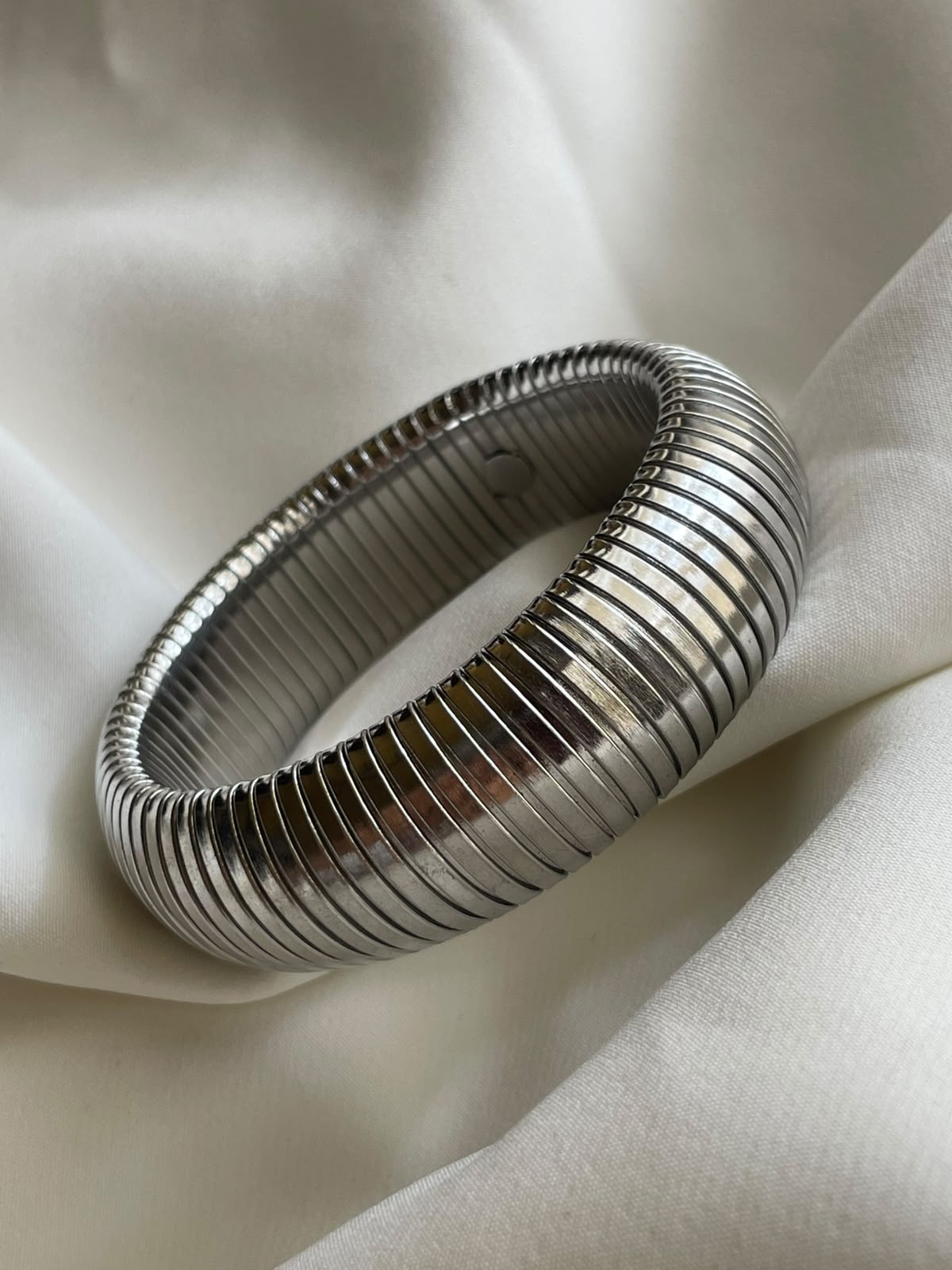 PULSERA AMANDA PLATA 20MM