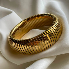 PULSERA AMANDA 20mm DORADO