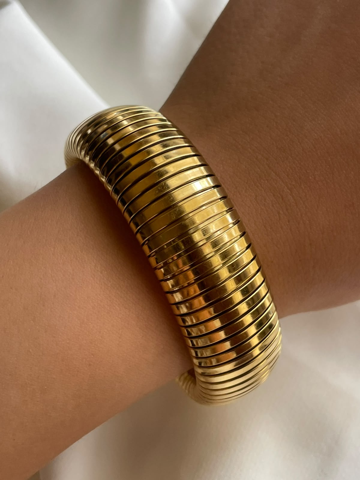 PULSERA AMANDA 20mm DORADO
