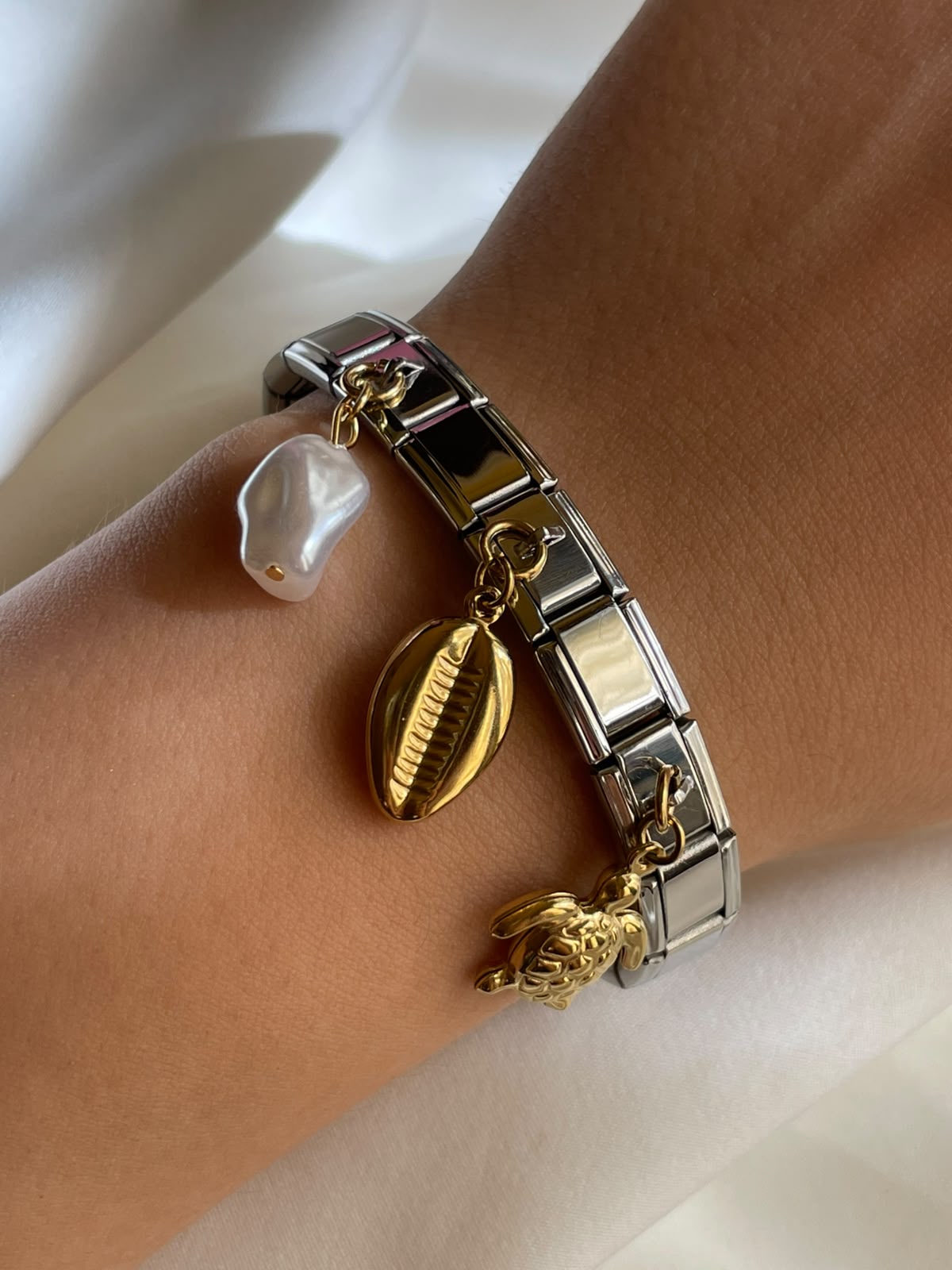 PULSERA ITALIANA CONCHA