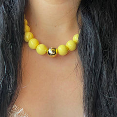 COLLAR CUENCAS AMARILLO