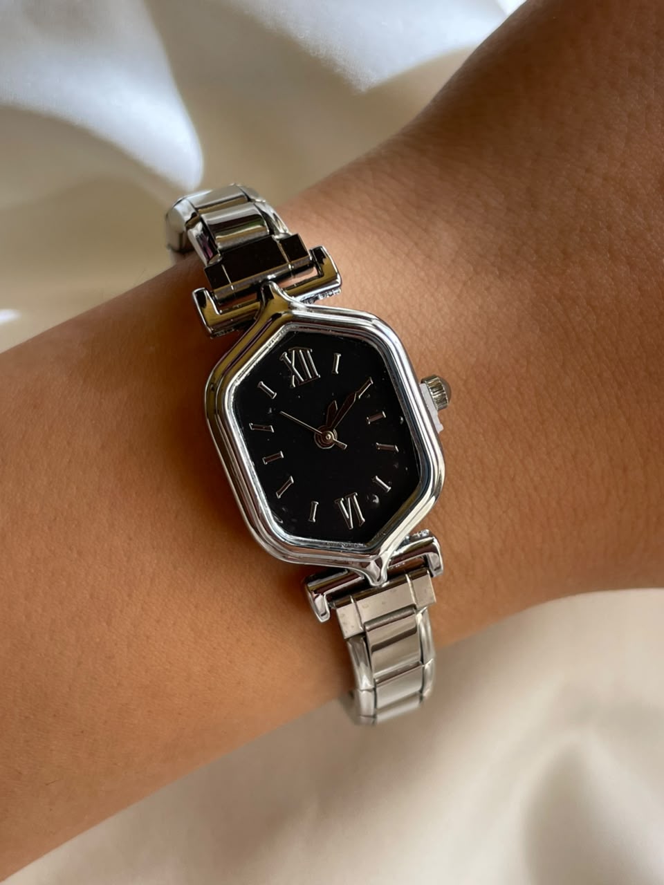 RELOJ GLORIA PLATA