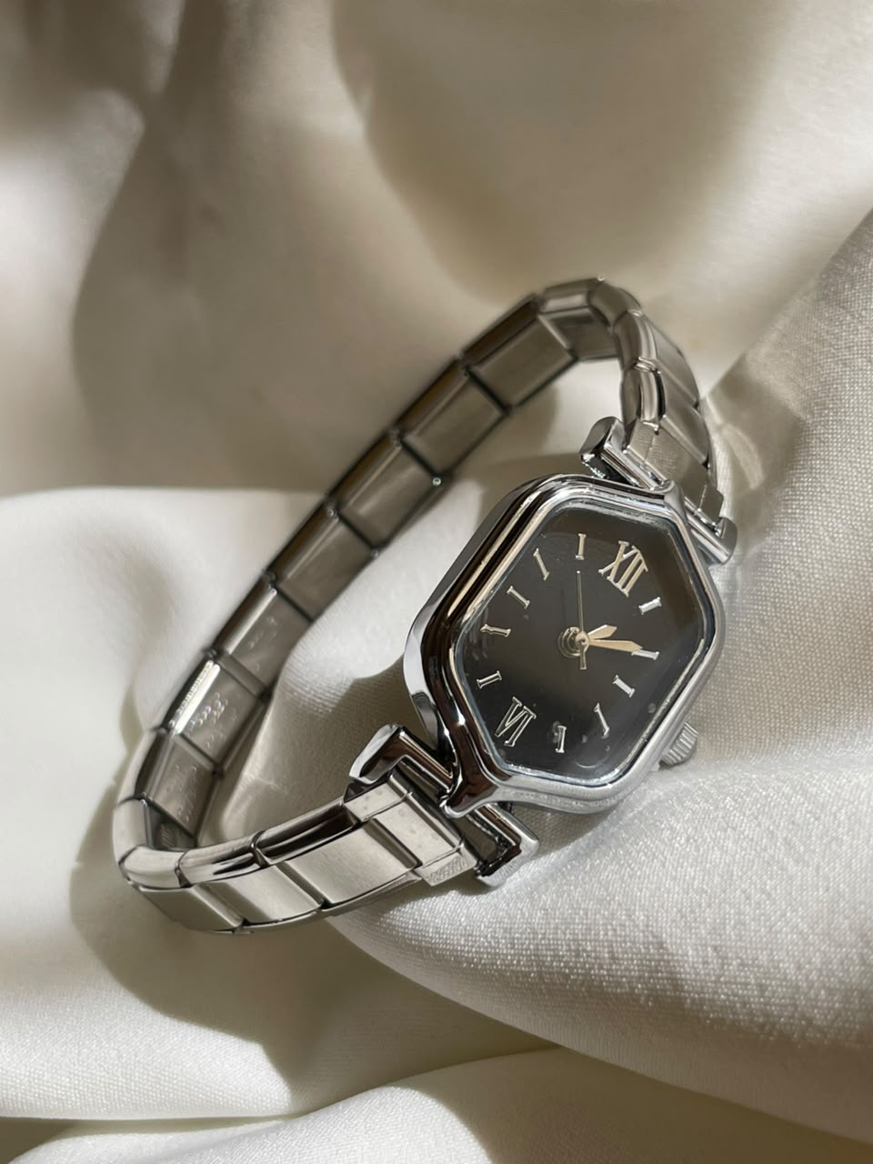 RELOJ GLORIA PLATA